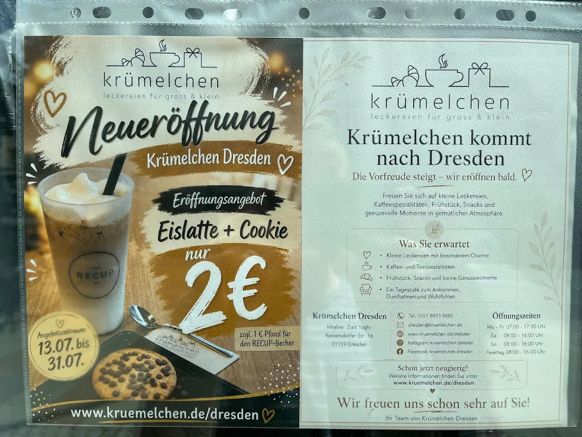 Krümelchen Dresden Titelbild