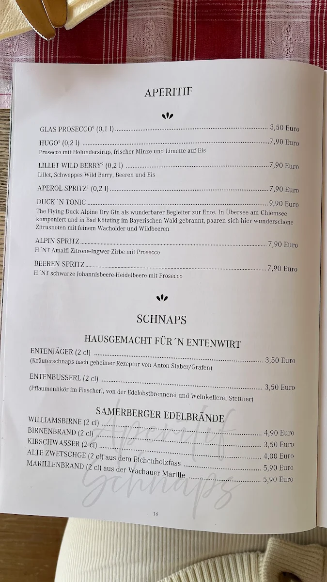 Speisekarte photo 2