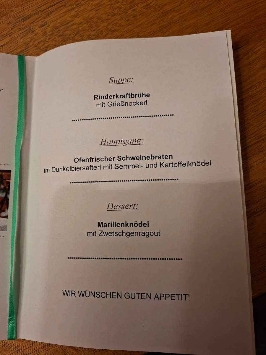 Speisekarte photo 3