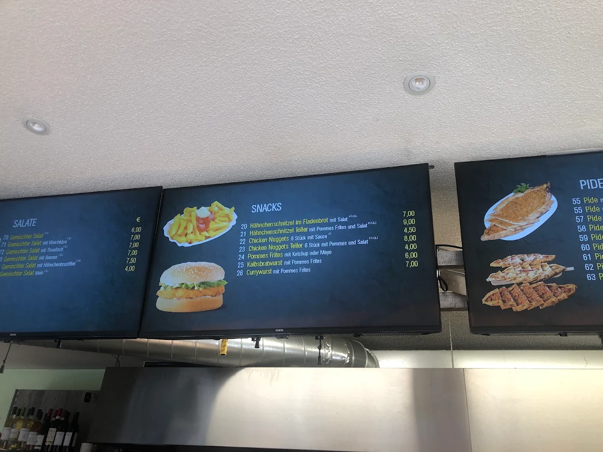 Speisekarte, Hertener Kebab Pizza Haus