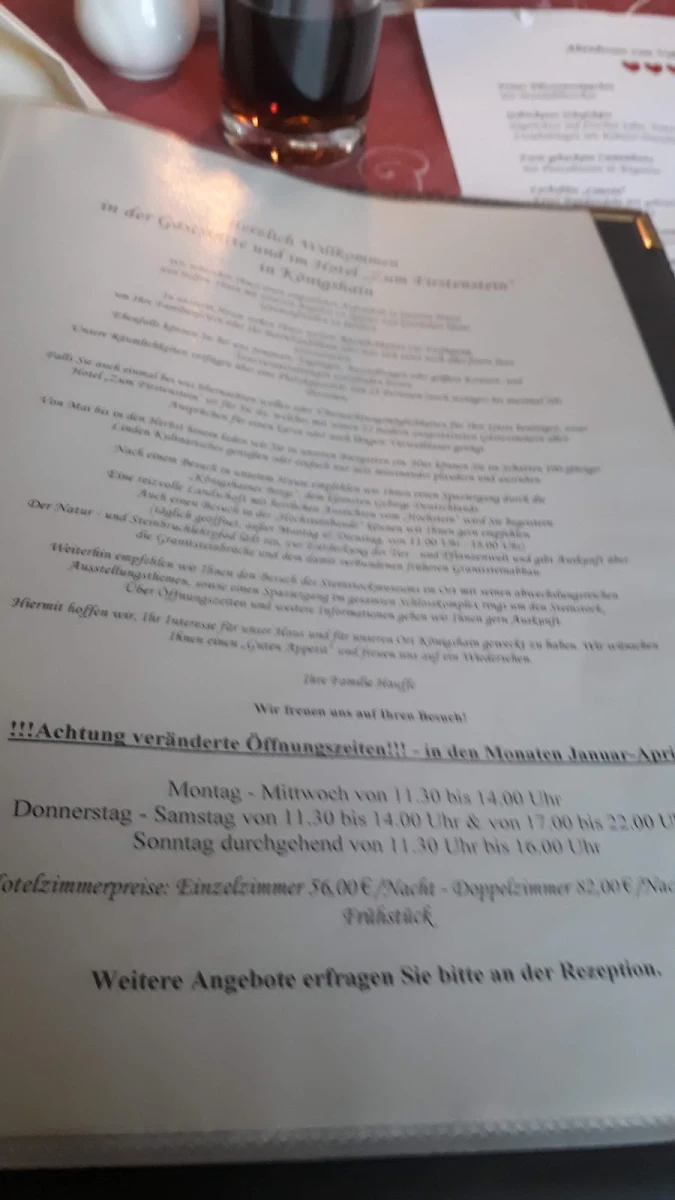Speisekarte photo 1