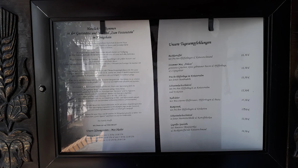 Speisekarte photo 2