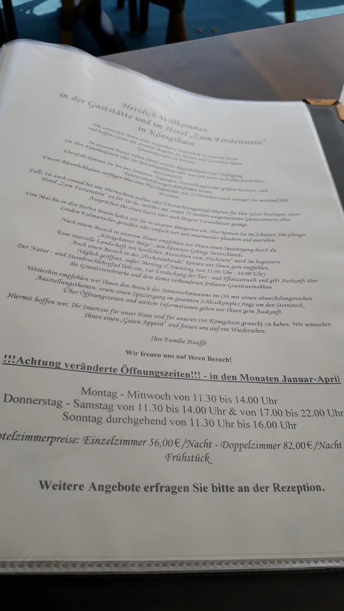 Speisekarte photo 3