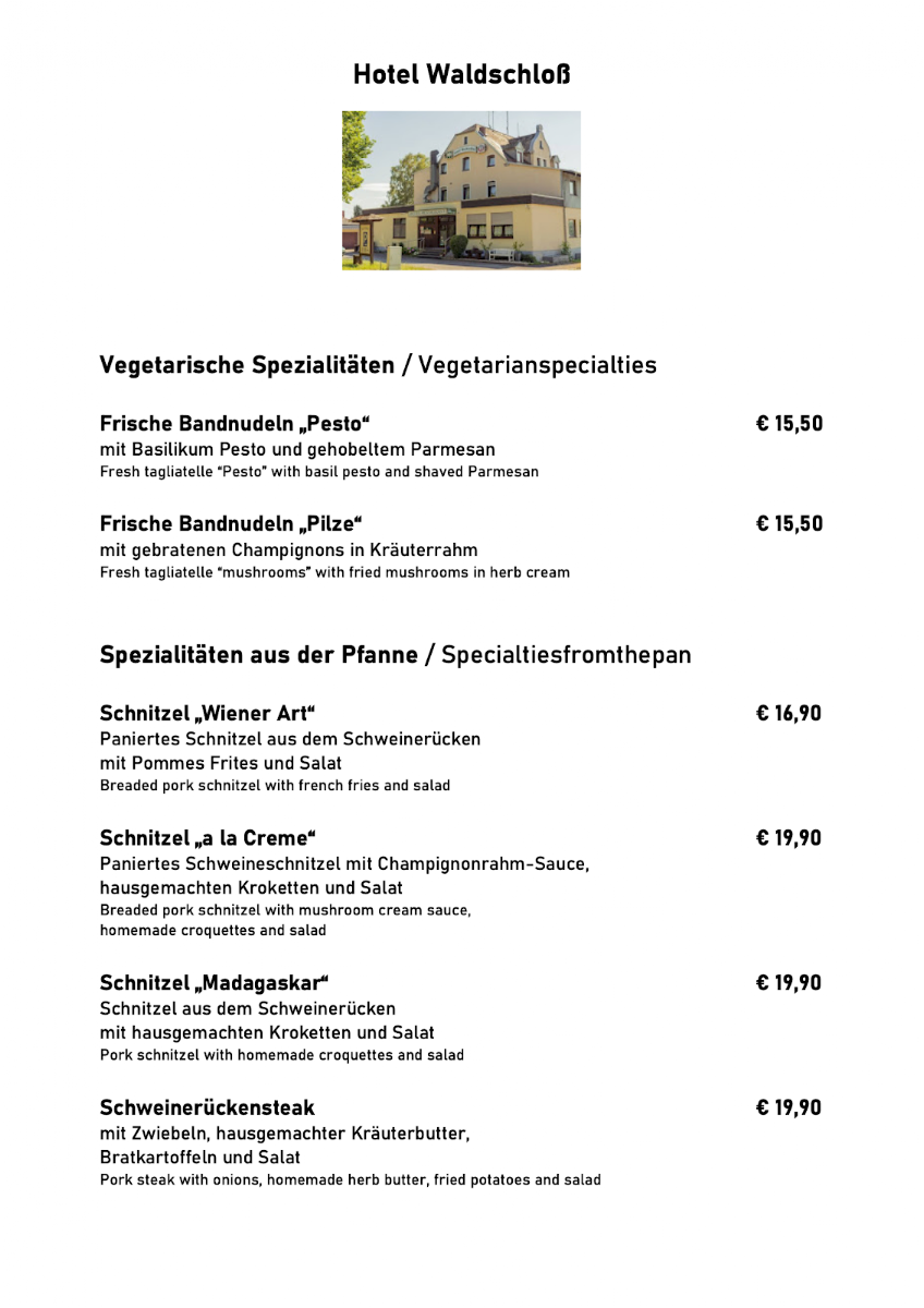Speisekarte photo 3