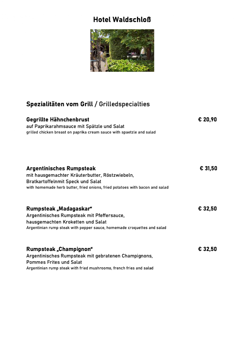 Speisekarte photo 4