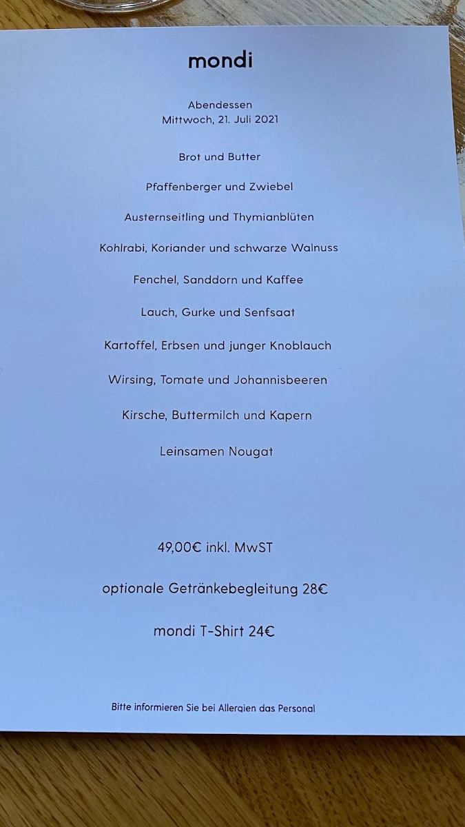 Speisekarte photo 8