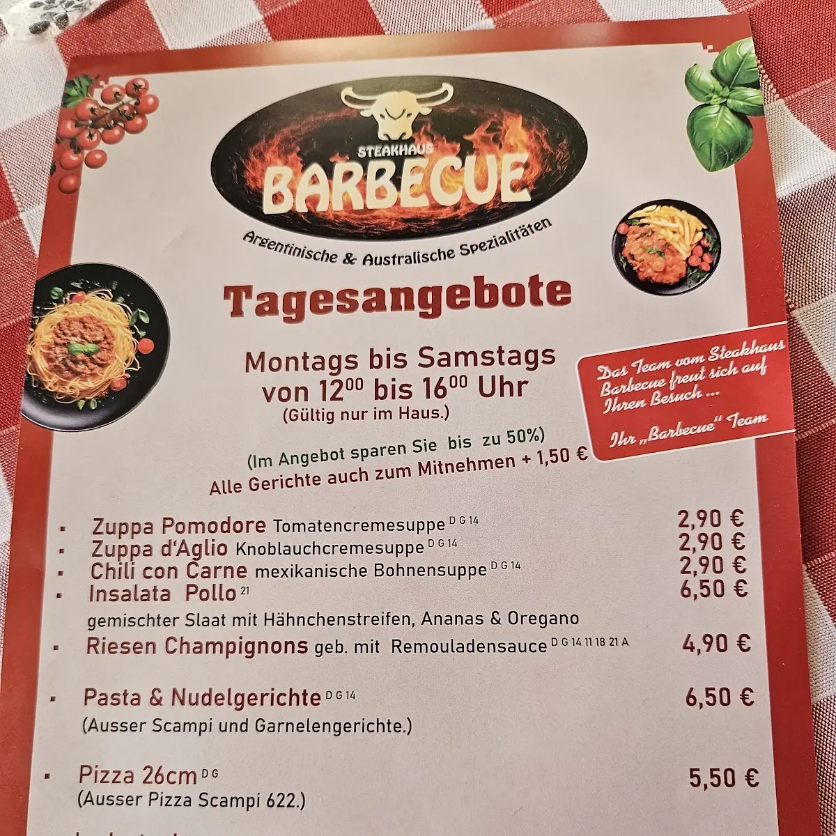Speisekarte photo 2
