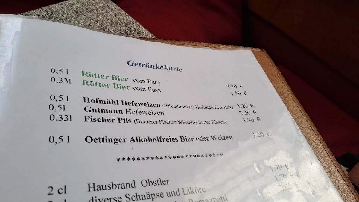 Speisekarte photo 2