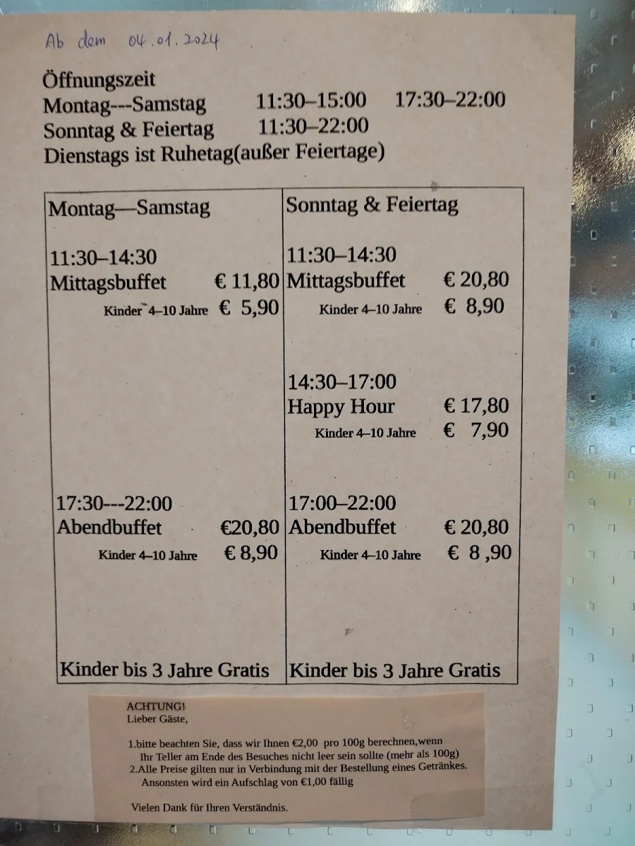 Speisekarte photo 6