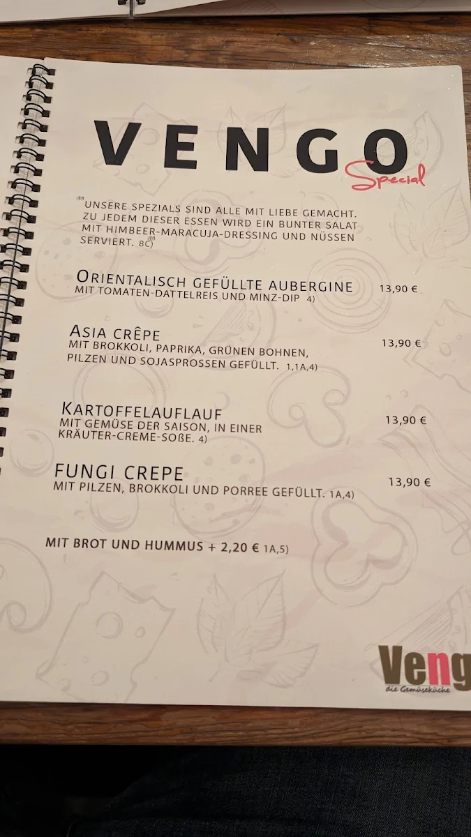 Speisekarte photo 6