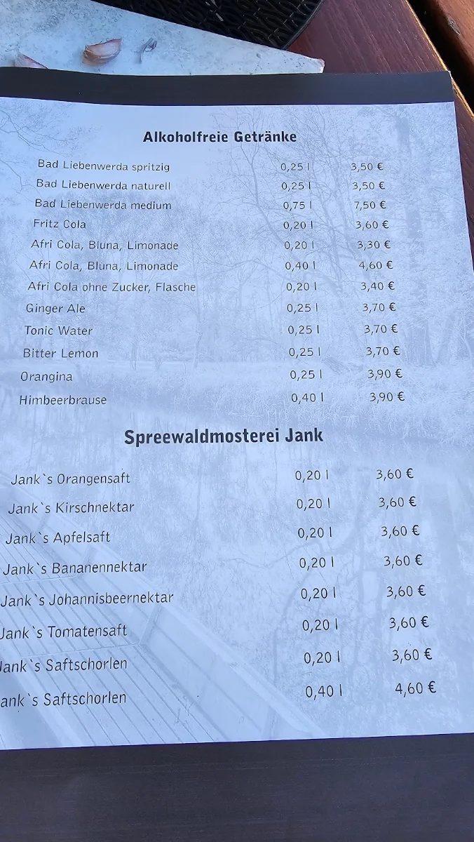 Speisekarte photo 5