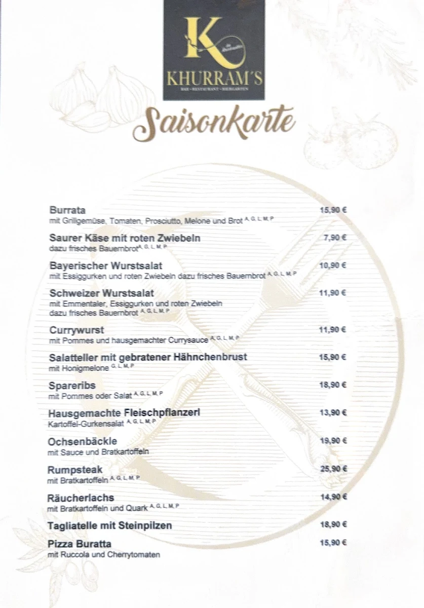 Speisekarte photo 1