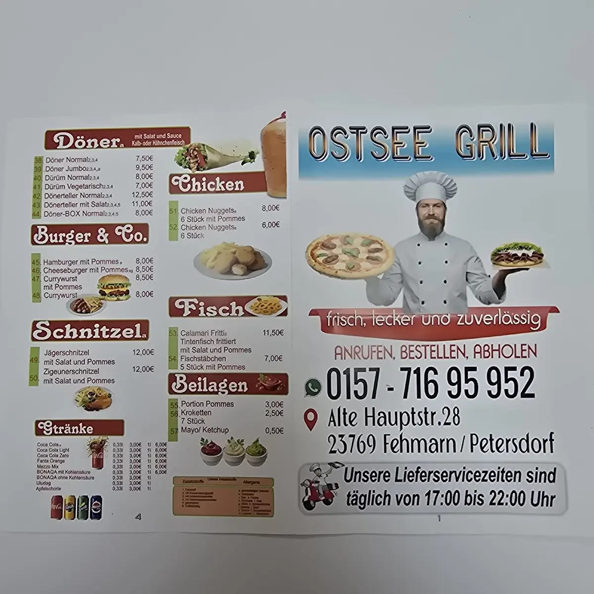 Speisekarte photo 2