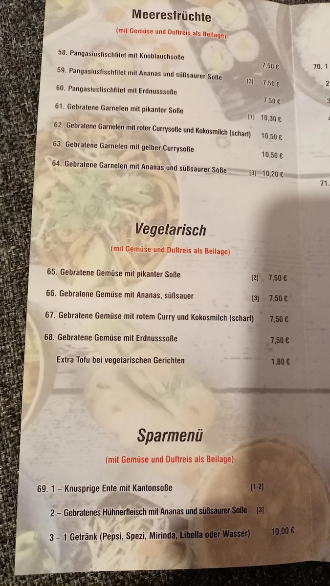 Speisekarte photo 3