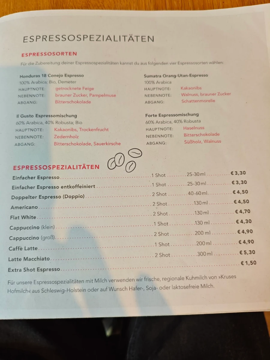 Speisekarte photo 4