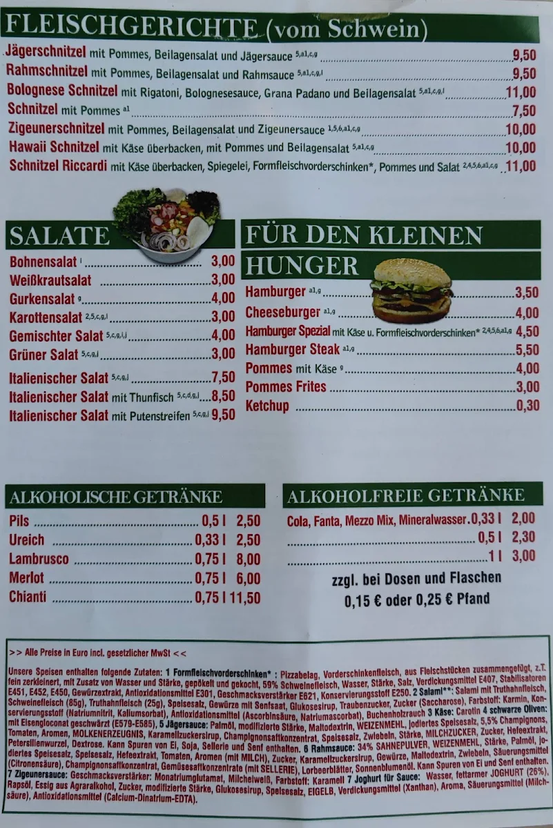 Speisekarte photo 2