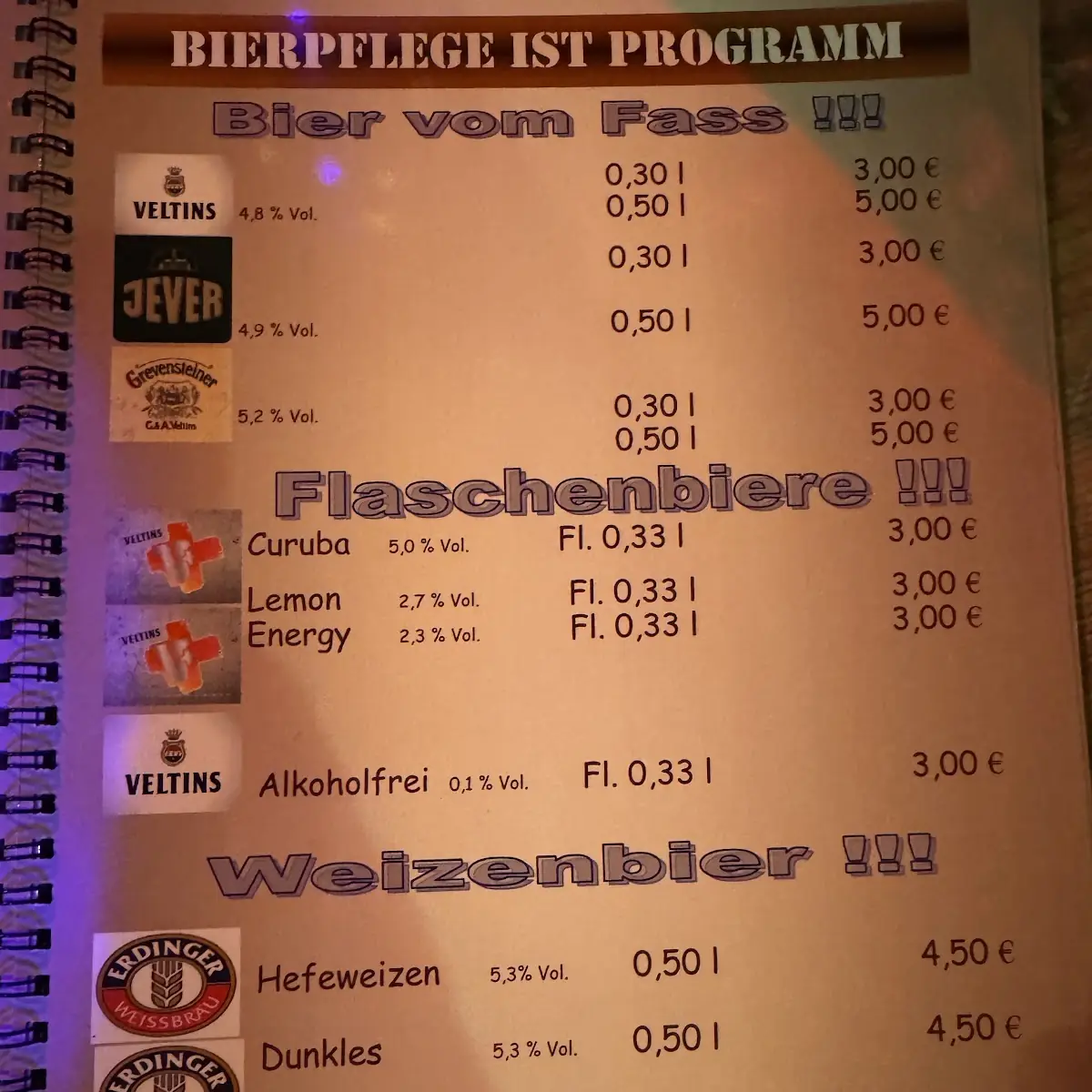Speisekarte photo 10