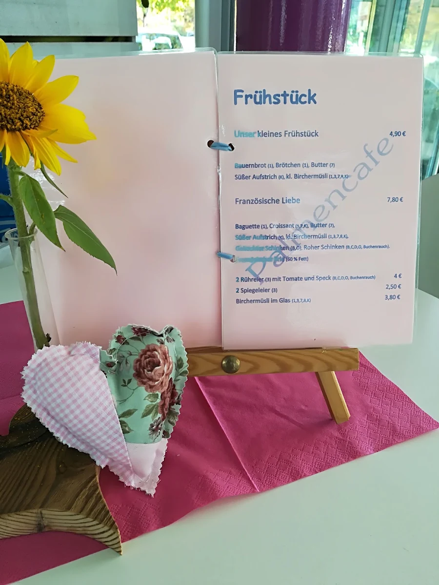 Speisekarte, Palmencafé Lamano - Rheinfelden (Baden)