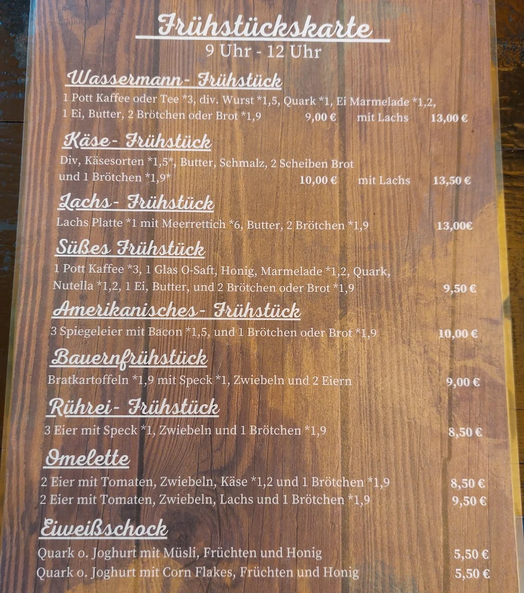 Speisekarte photo 1