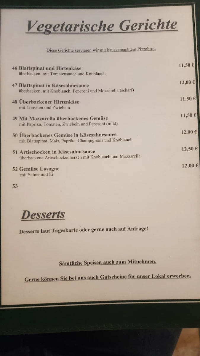 Speisekarte photo 3