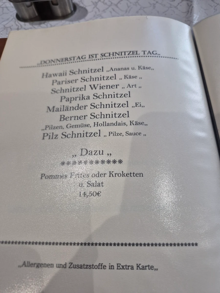 Speisekarte photo 1