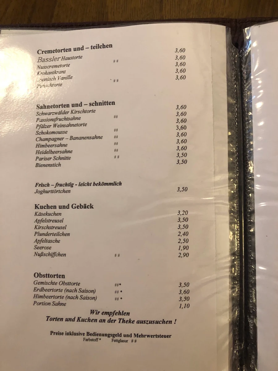 Speisekarte photo 3