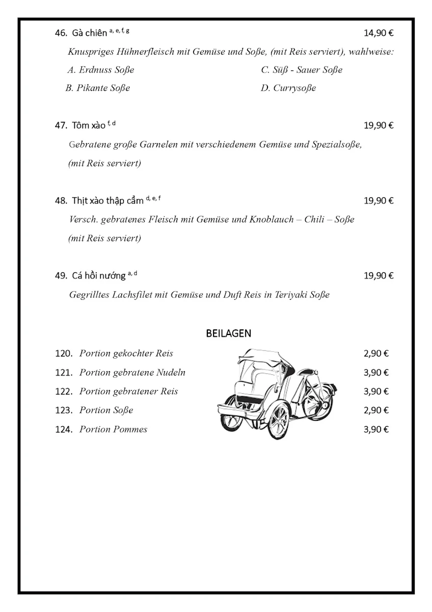 Speisekarte photo 6