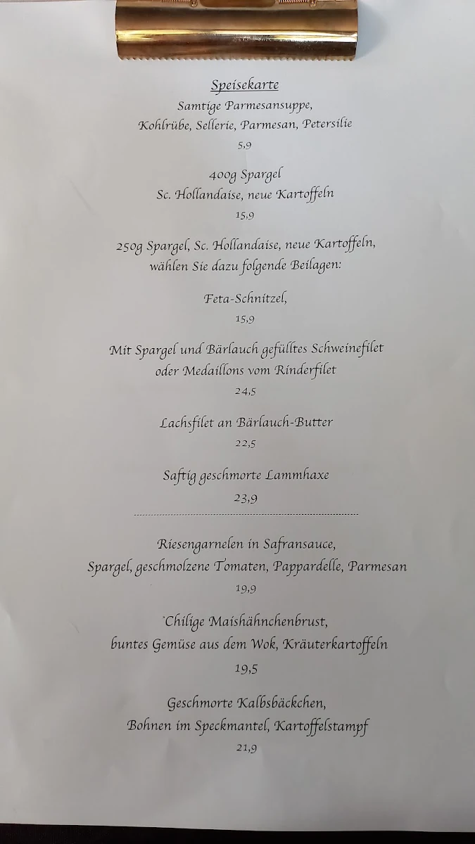 Speisekarte photo 1