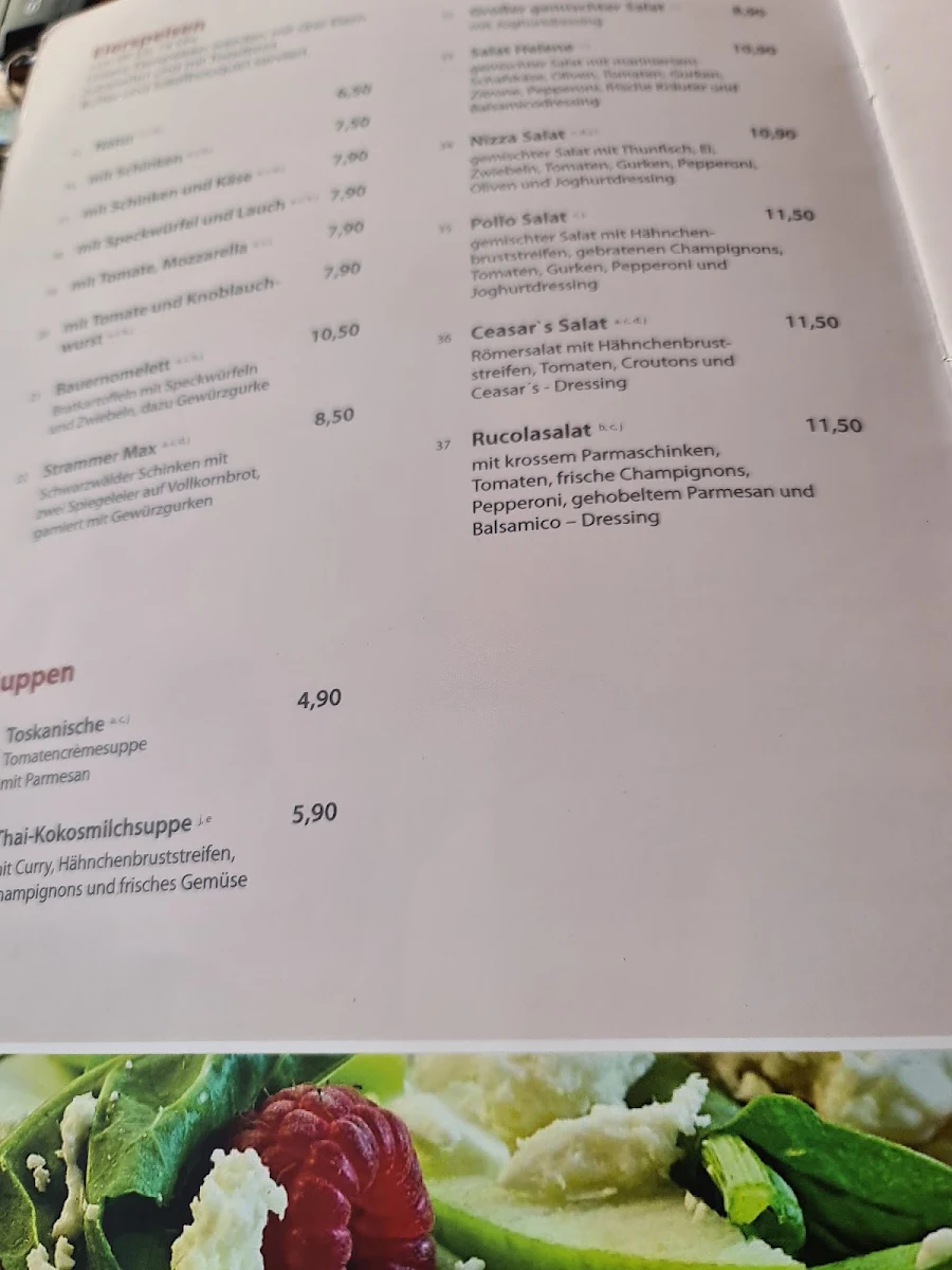 Speisekarte, Salt & Pepper