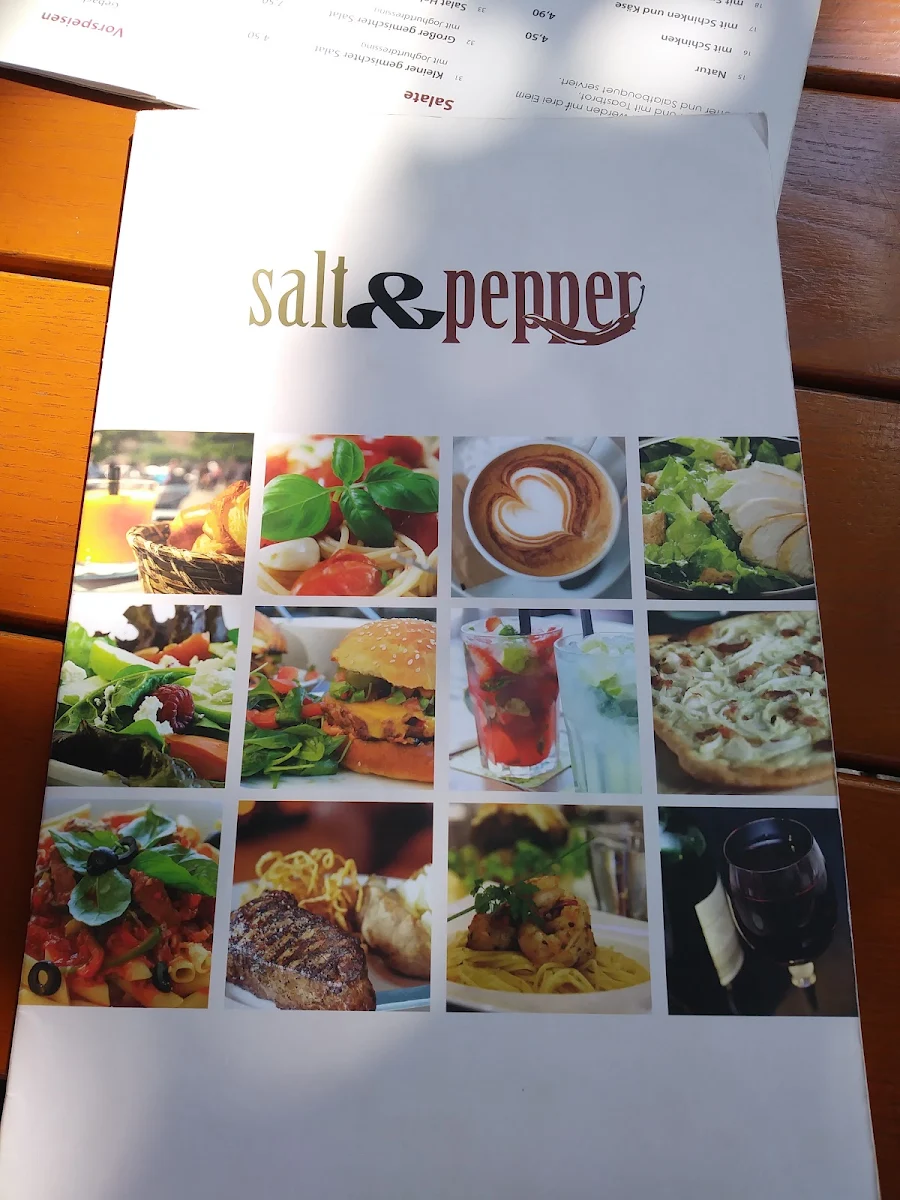 Speisekarte, Salt & Pepper