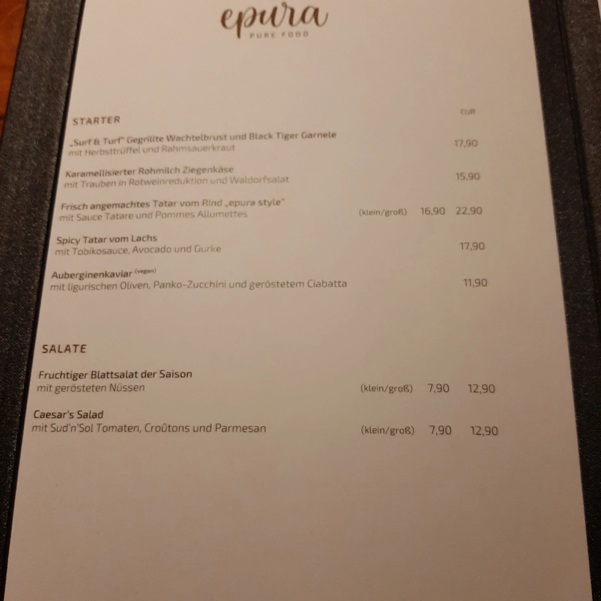 Speisekarte photo 6