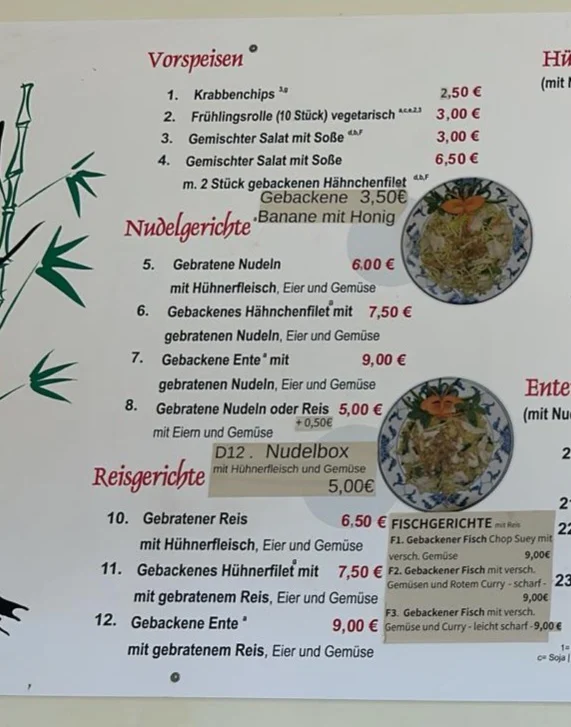 Speisekarte photo 2