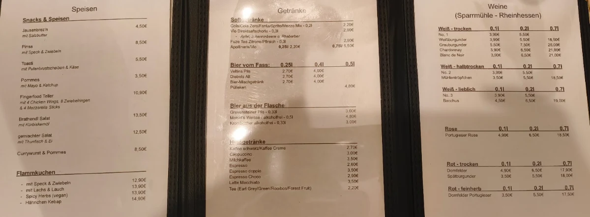 Speisekarte photo 7