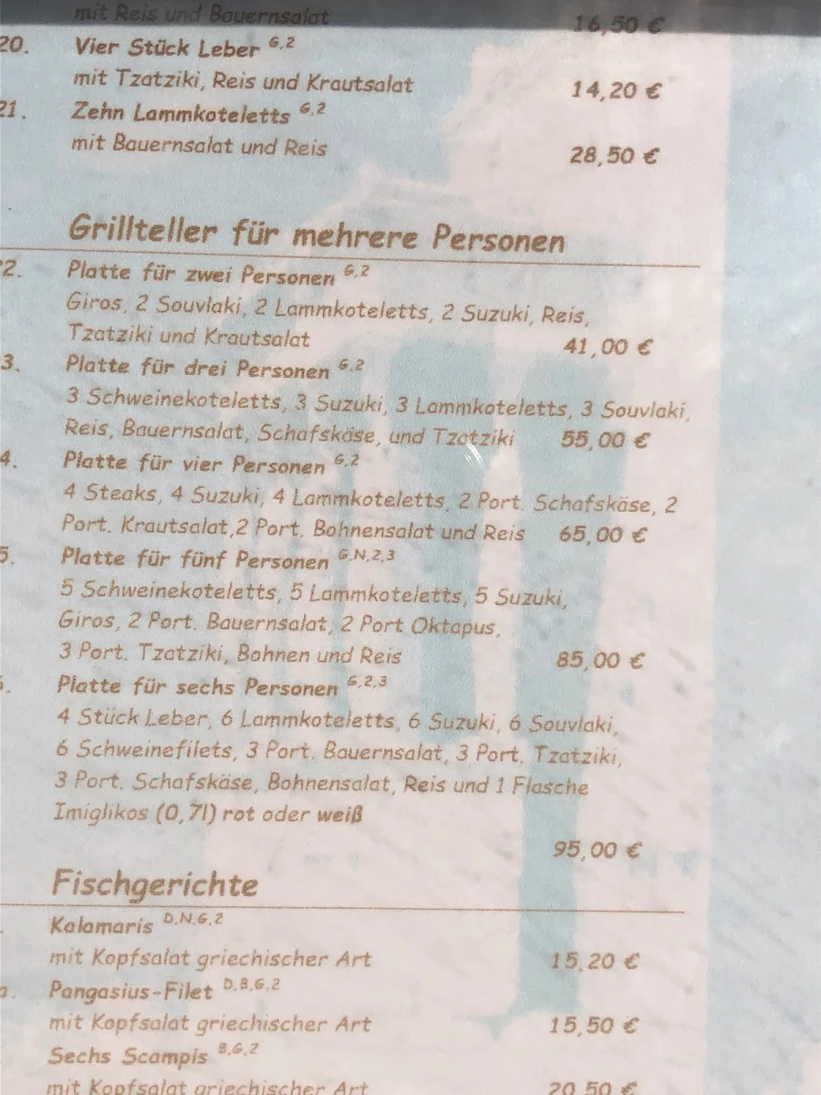 Speisekarte photo 10