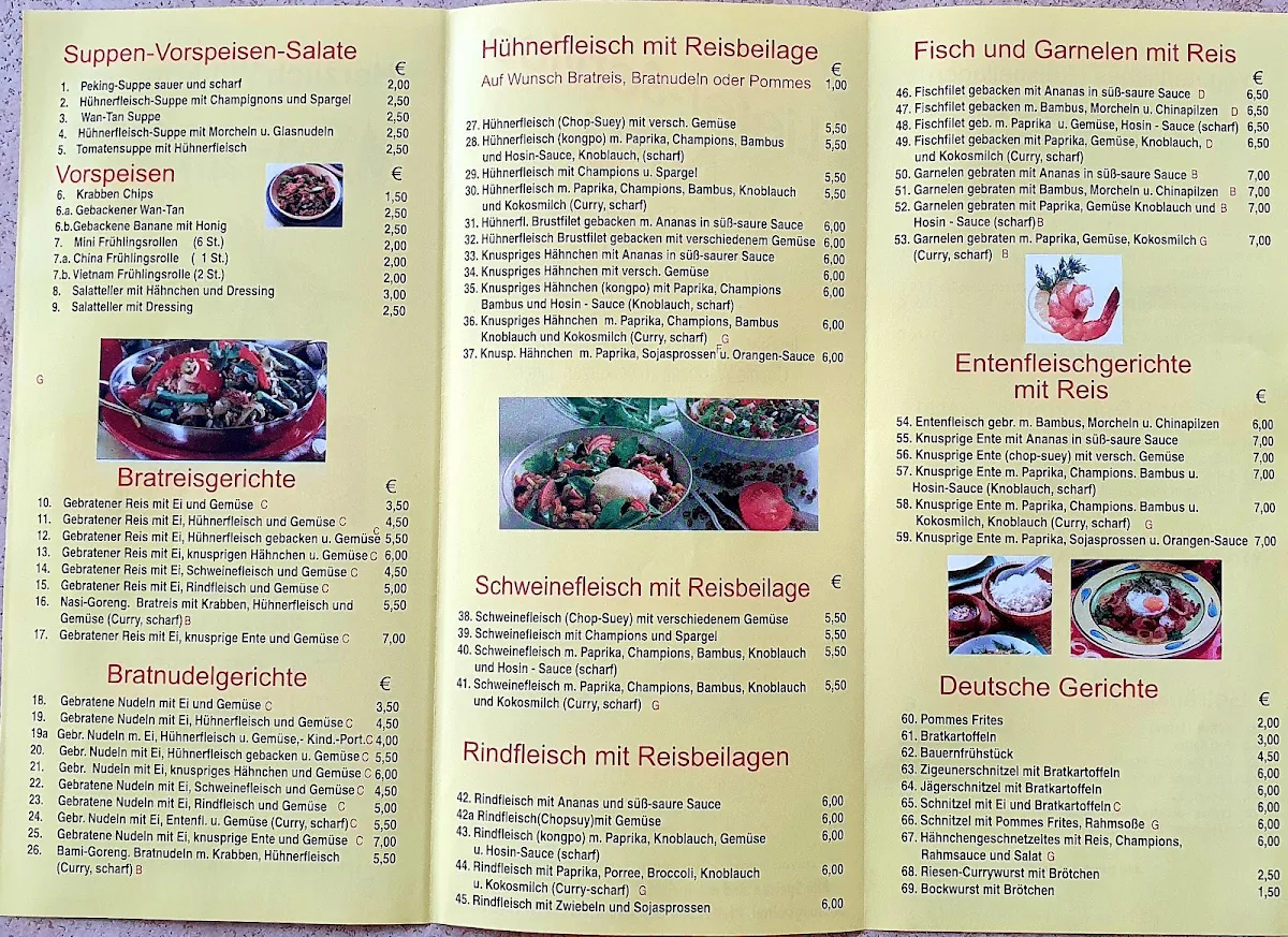 Speisekarte photo 1