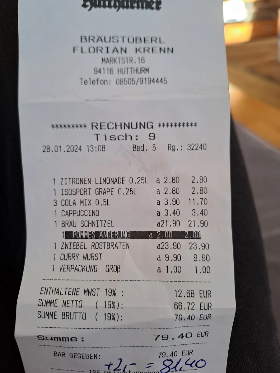 Speisekarte photo 6