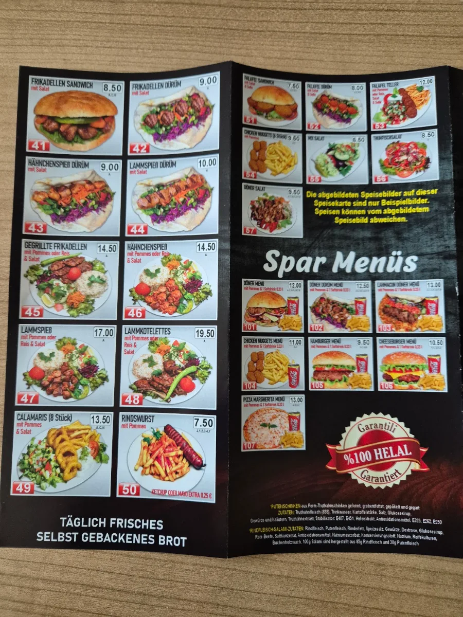 Speisekarte photo 3