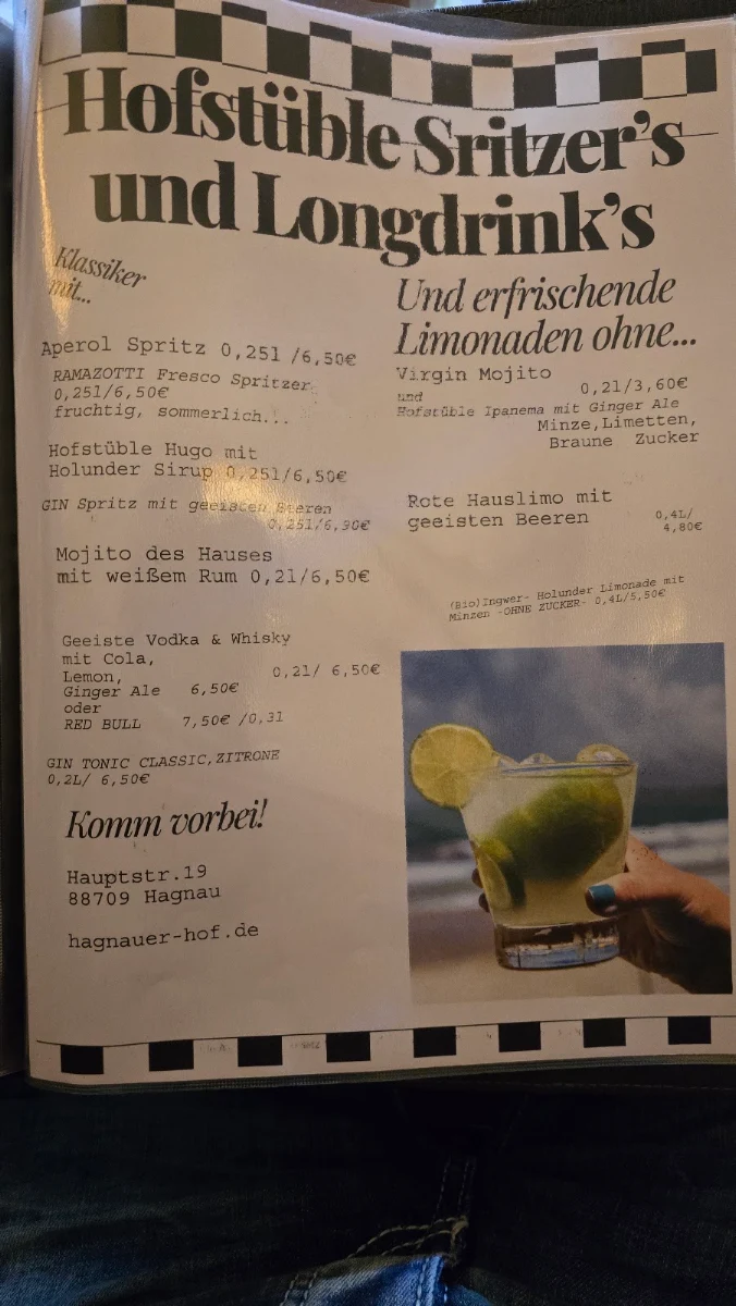 Speisekarte photo 5