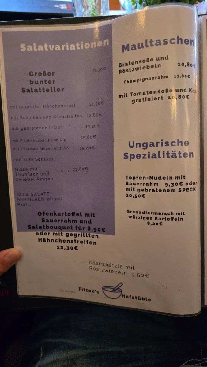 Speisekarte photo 6