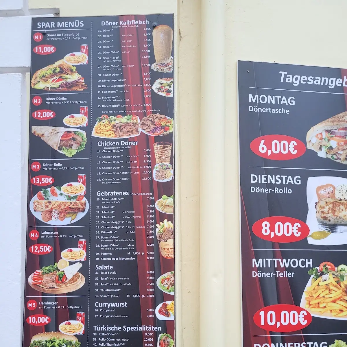 Speisekarte photo 2