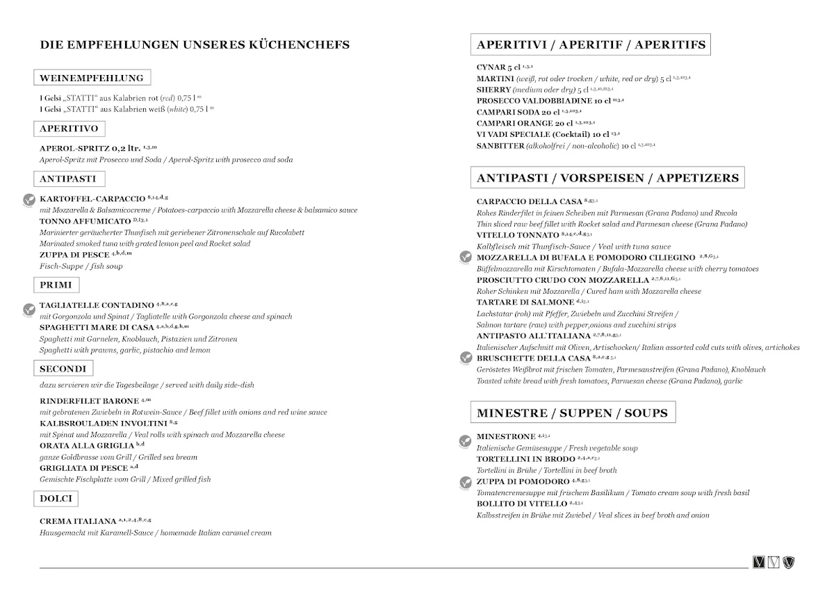 Speisekarte photo 3