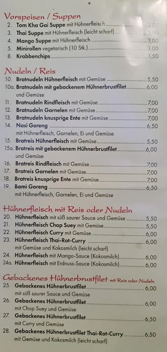 Speisekarte photo 5