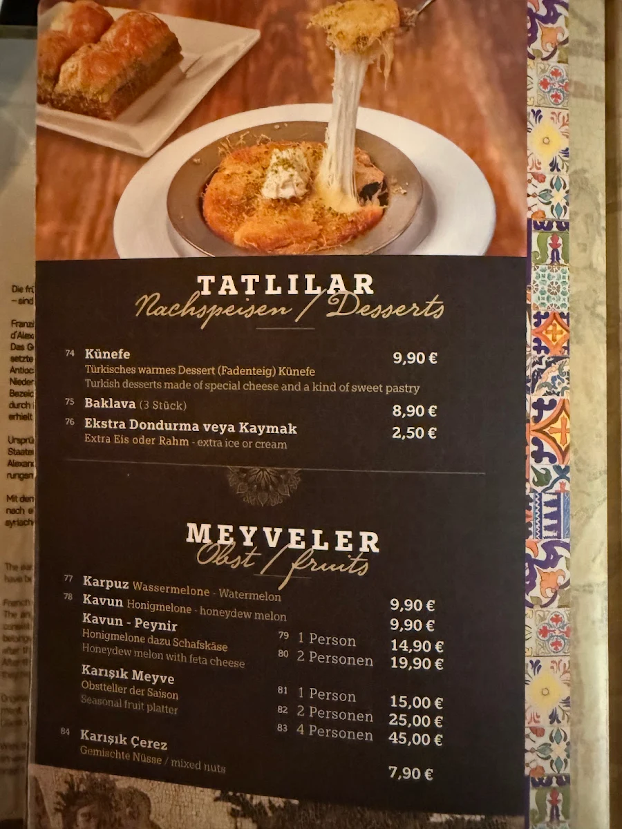 Speisekarte photo 8