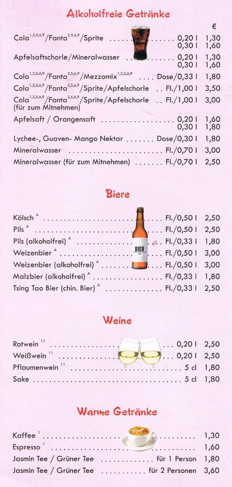 Speisekarte photo 2