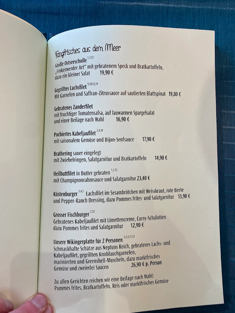 Speisekarte photo 5