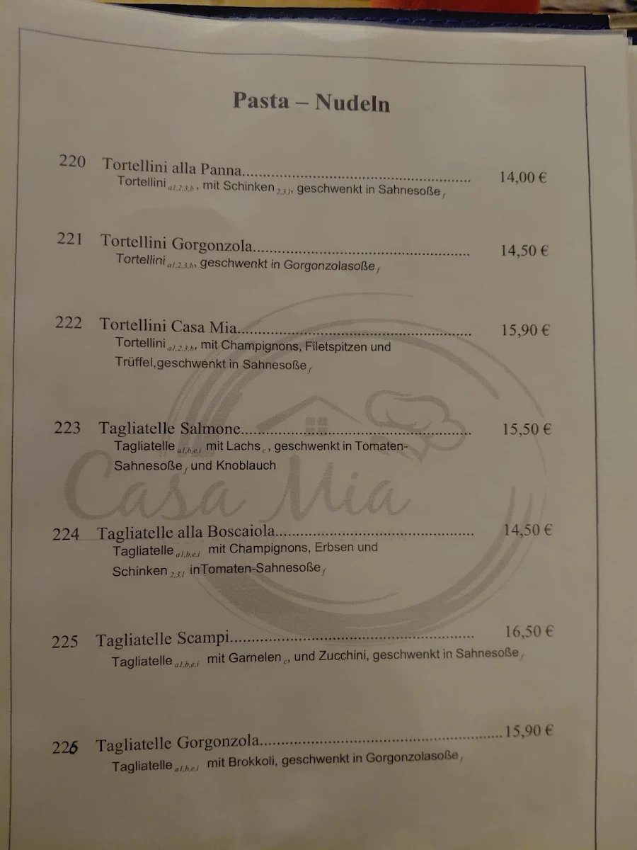 Speisekarte photo 2