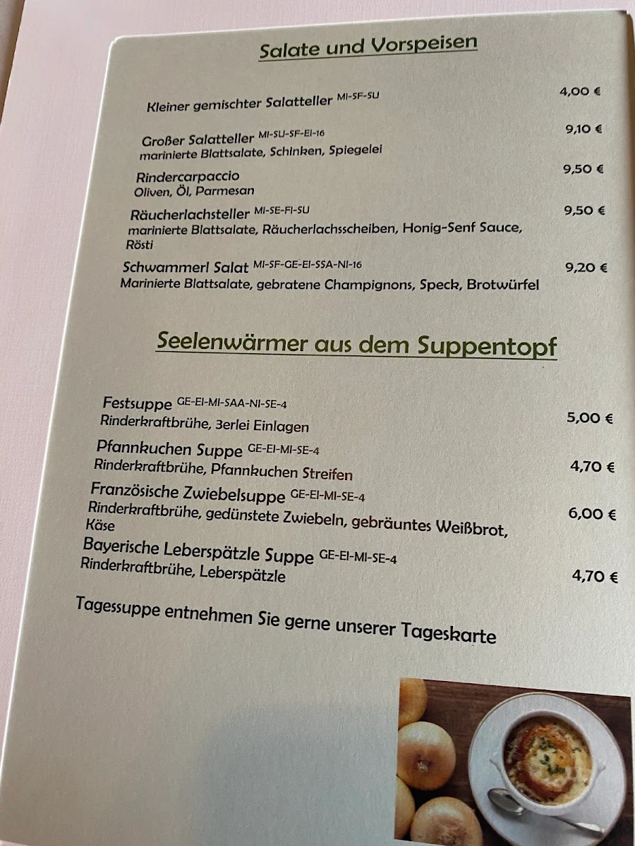 Speisekarte photo 2