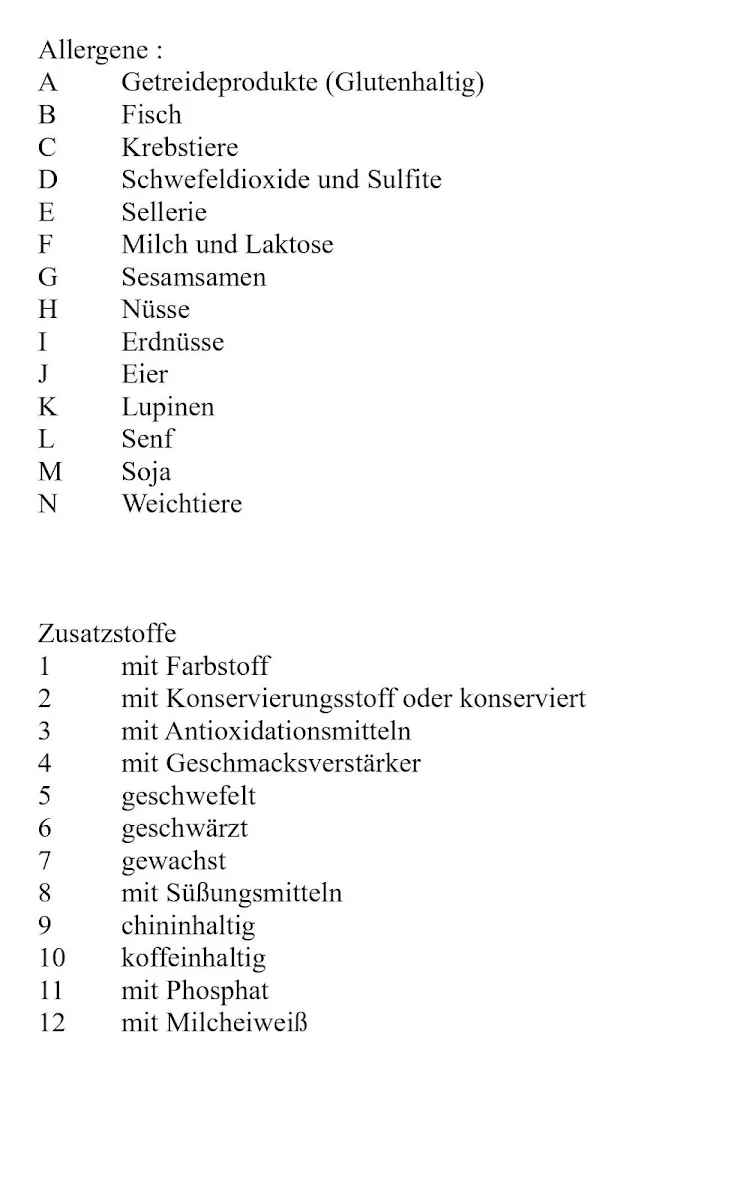 Speisekarte photo 10