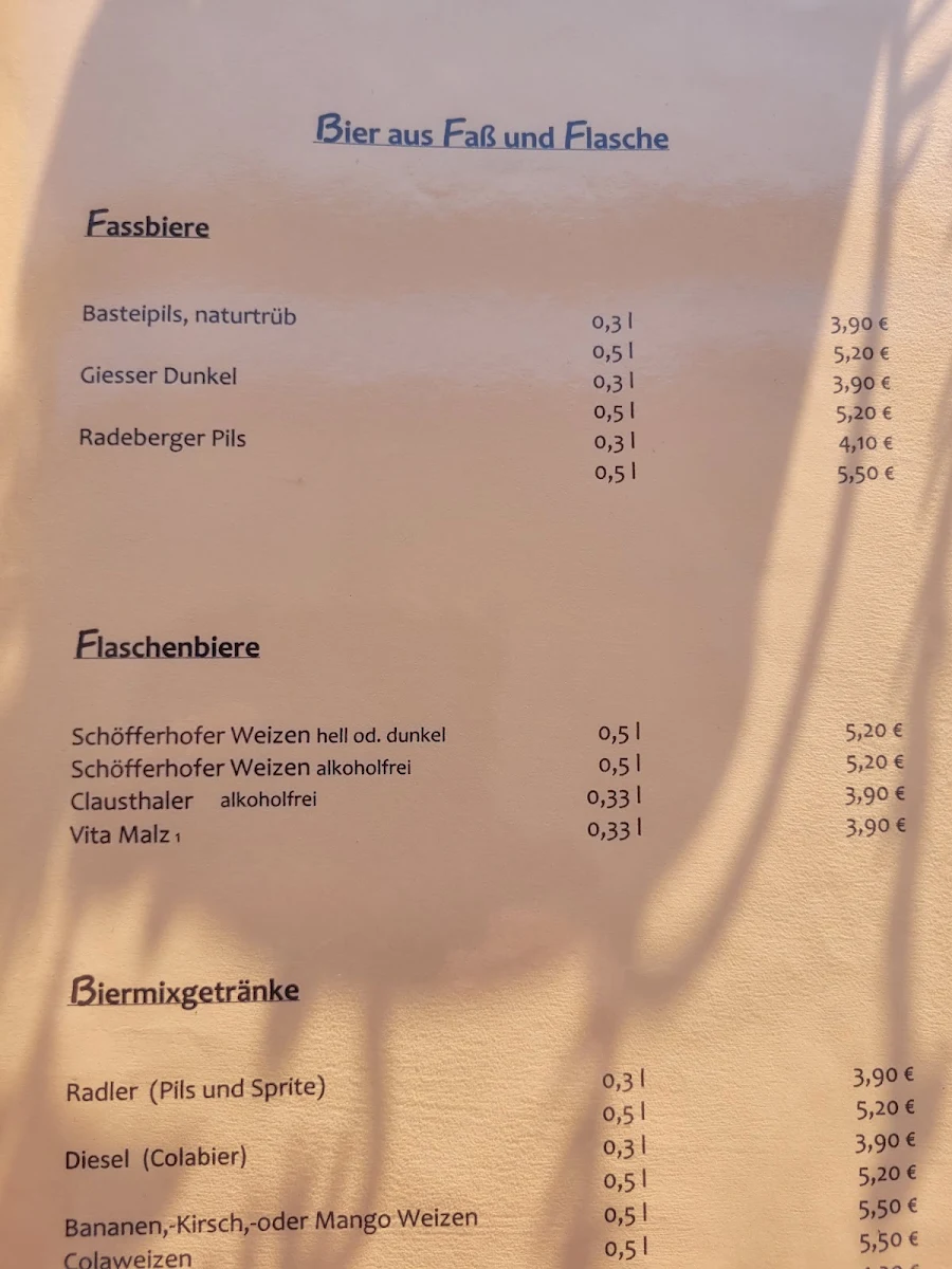 Speisekarte photo 7
