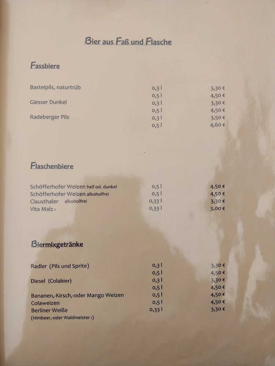Speisekarte photo 8